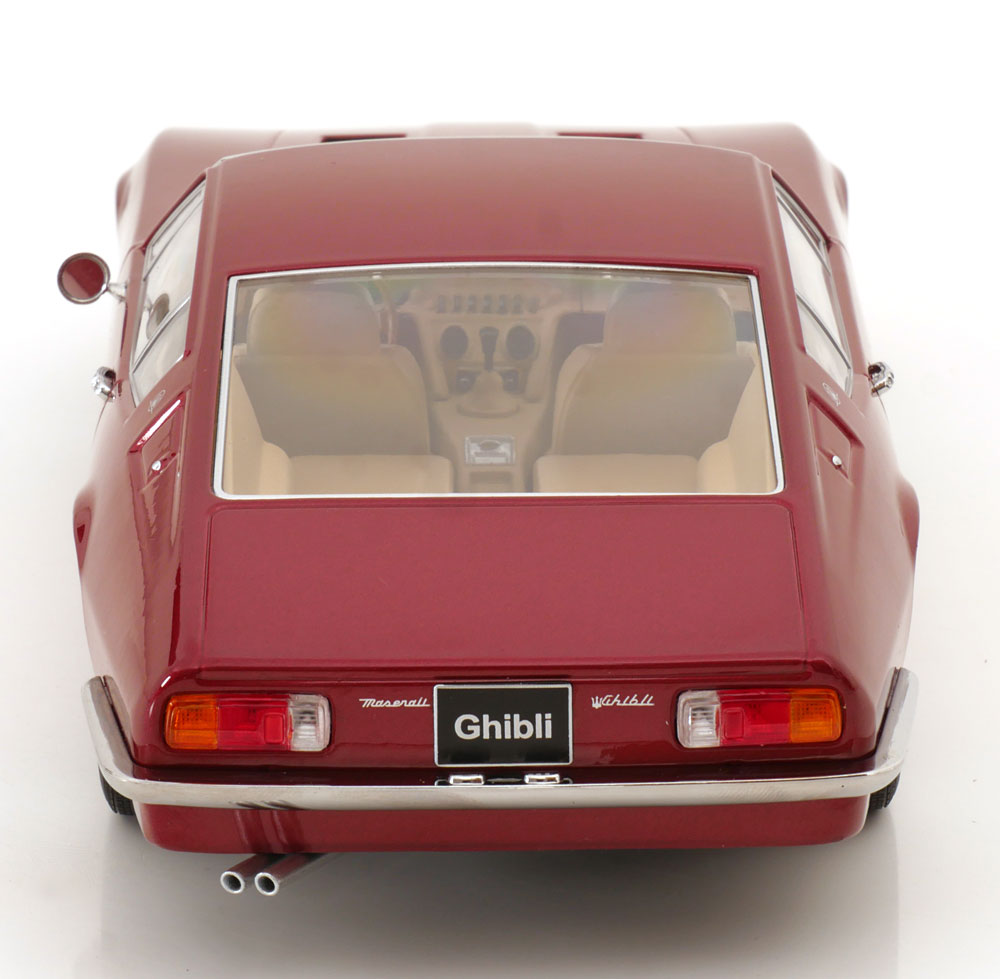 MASERATI GHIBLI COUPE RED METALLIC 1969