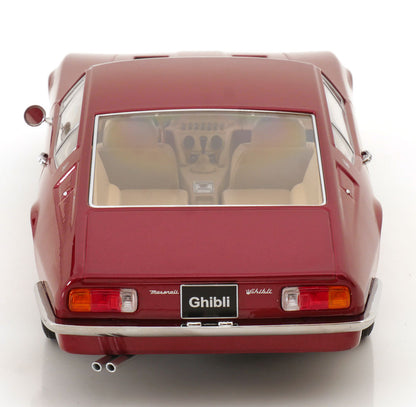 MASERATI GHIBLI COUPE RED METALLIC 1969