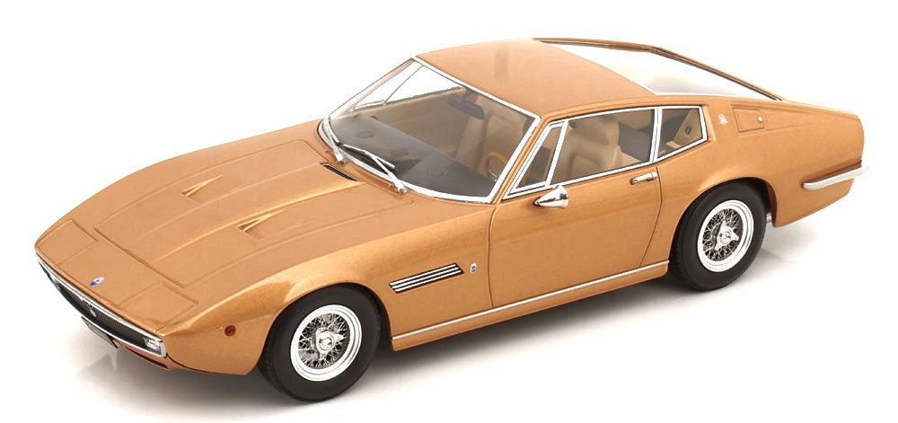 MASERATI GHIBLI COUPE GOLD METALLIC 1969