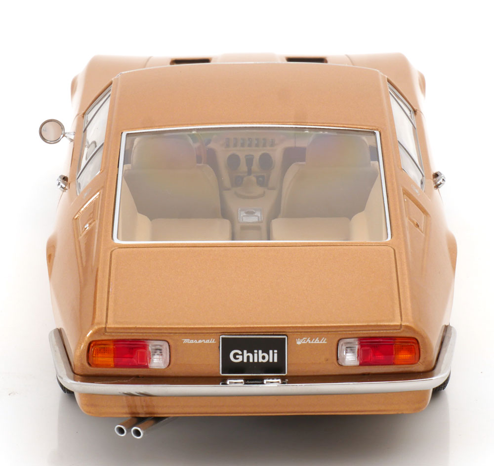 MASERATI GHIBLI COUPE GOLD METALLIC 1969