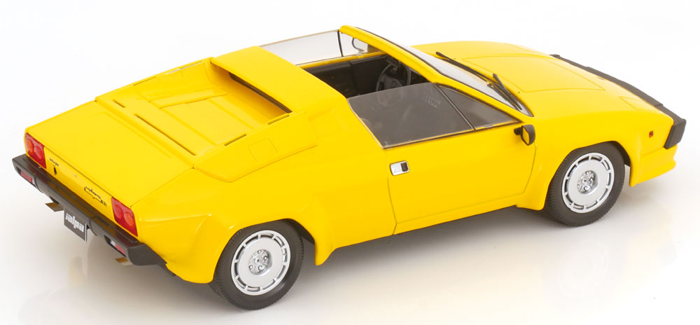 LAMBORGHINI JALPA 3500 YELLOW 1982 WITH REMOVABLE HARDTOP