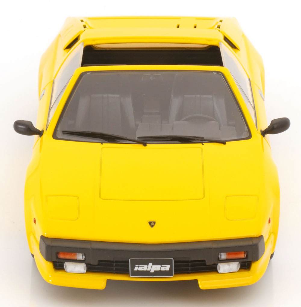LAMBORGHINI JALPA 3500 YELLOW 1982 WITH REMOVABLE HARDTOP