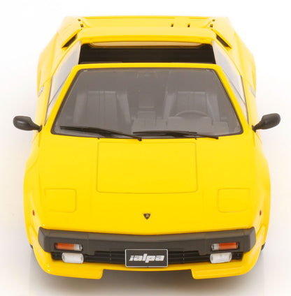 LAMBORGHINI JALPA 3500 YELLOW 1982 WITH REMOVABLE HARDTOP