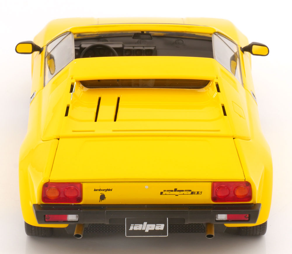 LAMBORGHINI JALPA 3500 YELLOW 1982 WITH REMOVABLE HARDTOP