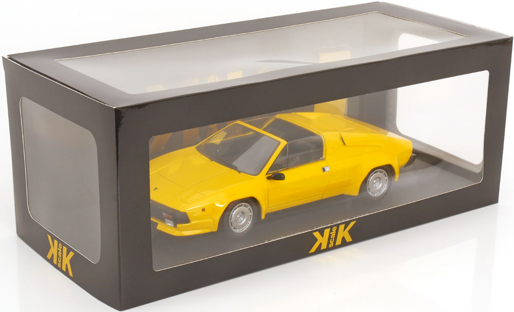 LAMBORGHINI JALPA 3500 YELLOW 1982 WITH REMOVABLE HARDTOP