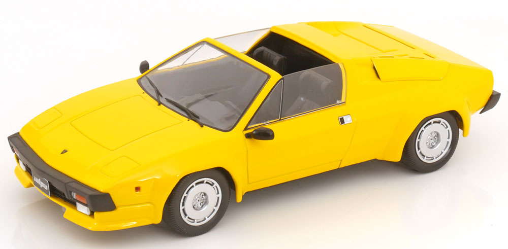 LAMBORGHINI JALPA 3500 YELLOW 1982 WITH REMOVABLE HARDTOP
