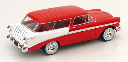 CHEVROLET BEL AIR NOMAD CUSTOM RED &amp; WHITE 1956
