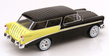 CHEVROLET BEL AIR NOMAD CUSTOM BLACK &amp; LIGHT YELLOW 1956