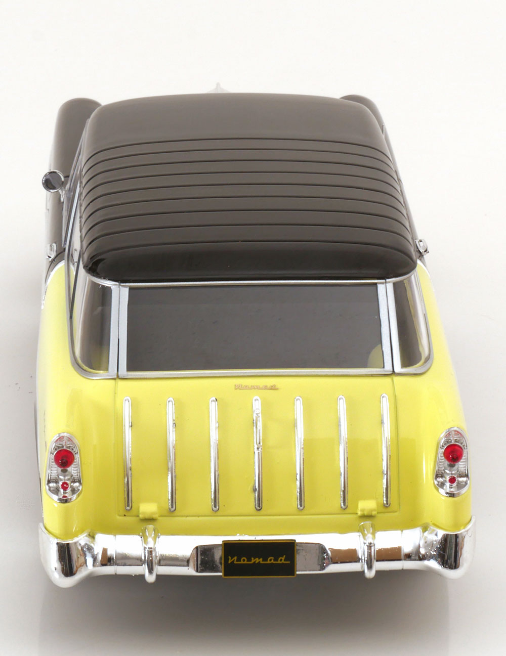 CHEVROLET BEL AIR NOMAD CUSTOM BLACK &amp; LIGHT YELLOW 1956