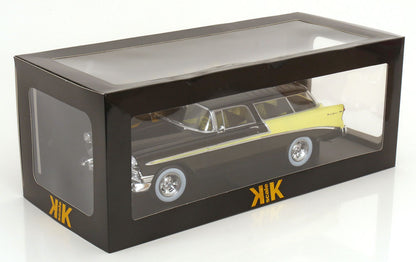 CHEVROLET BEL AIR NOMAD CUSTOM BLACK &amp; LIGHT YELLOW 1956