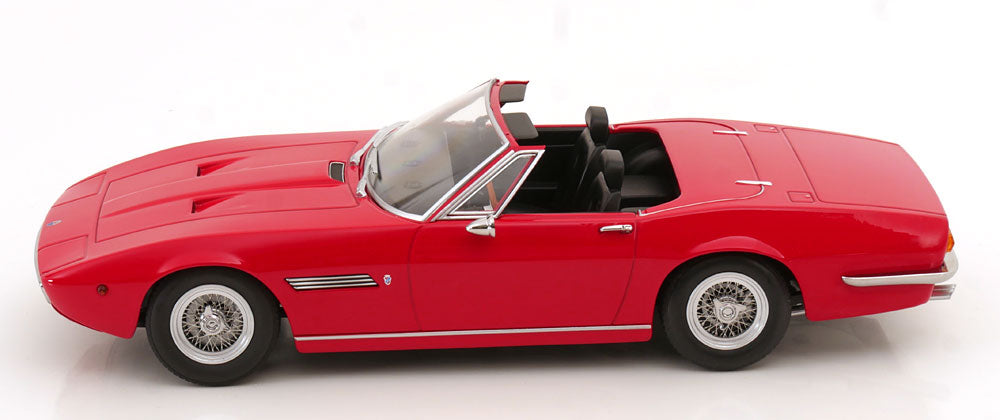 MASERATI GHIBLI SPYDER RED WITH SPOKE RIMS 1970