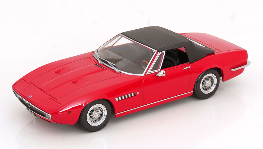 MASERATI GHIBLI SPYDER RED WITH SPOKE RIMS 1970