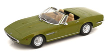 MASERATI GHIBLI SPYDER LIGHT GREEN METALLIC WITH SPOKE RIMS 1970