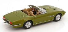 MASERATI GHIBLI SPYDER LIGHT GREEN METALLIC WITH SPOKE RIMS 1970