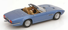 MASERATI GHIBLI SPYDER LIGHT BLUE METALLIC WITH SPOKE RIMS 1970