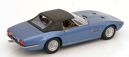 MASERATI GHIBLI SPYDER LIGHT BLUE METALLIC WITH SPOKE RIMS 1970