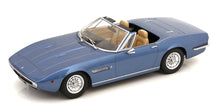 MASERATI GHIBLI SPYDER LIGHT BLUE METALLIC WITH SPOKE RIMS 1970