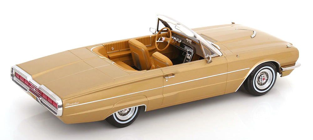 FORD THUNDERBIRD CONVERTIBLE GOLD METALLIC 1966