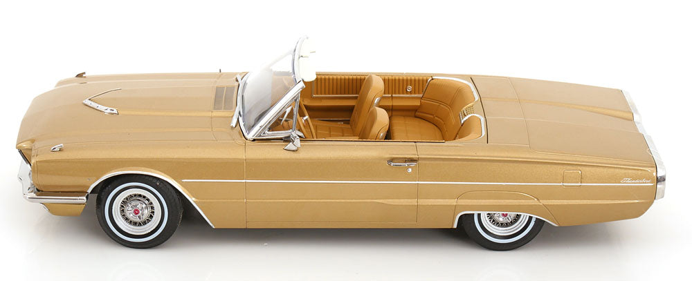 FORD THUNDERBIRD CONVERTIBLE GOLD METALLIC 1966