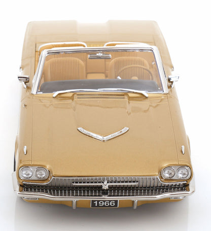 FORD THUNDERBIRD CONVERTIBLE GOLD METALLIC 1966