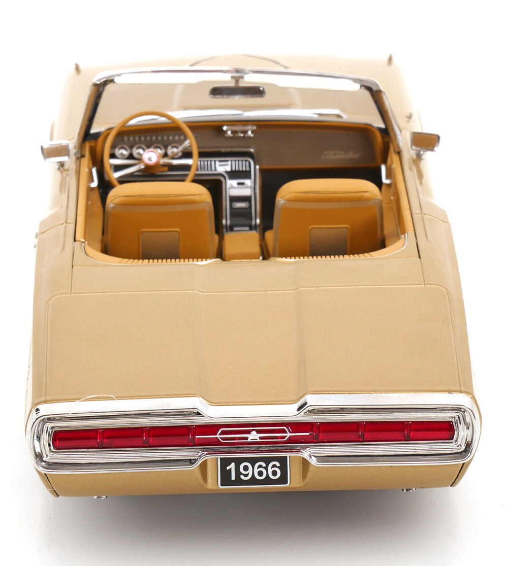 FORD THUNDERBIRD CONVERTIBLE GOLD METALLIC 1966