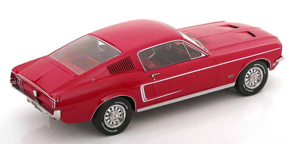 FORD MUSTANG GT FASTBACK RED 1968