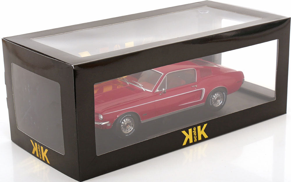 FORD MUSTANG GT FASTBACK RED 1968