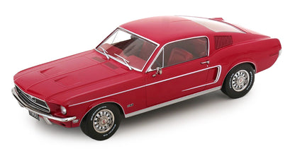FORD MUSTANG GT FASTBACK RED 1968