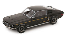 FORD MUSTANG GT FASTBACK BLACK 1968