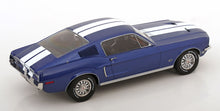 FORD MUSTANG GT FASTBACK BLUE METALLIC & WHITE 1968