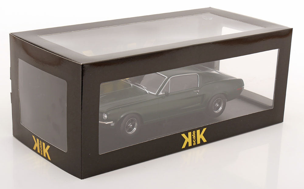FORD MUSTANG GT FASTBACK FLAT GREEN 1968 ‚ÄúBULLITT‚Äù MOVIE EDITION