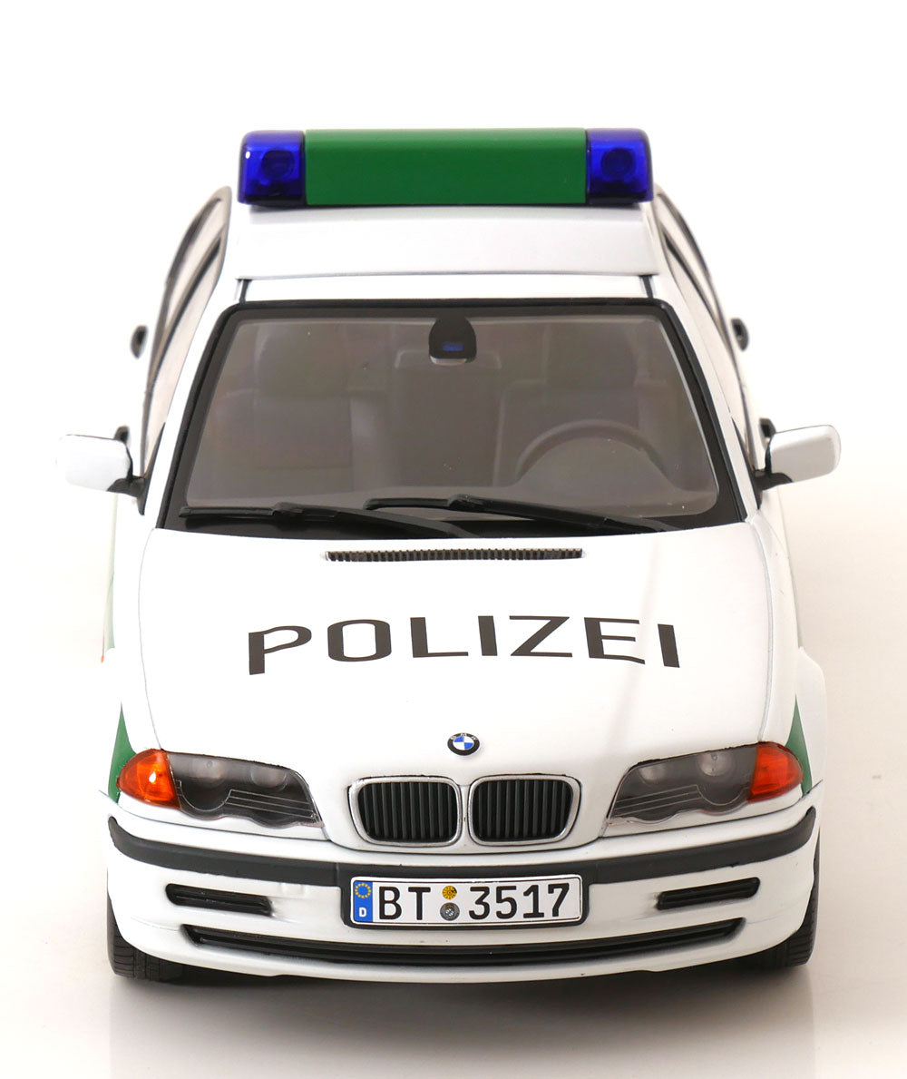 BMW 3ER E46 LIMOUSINE GERMAN POLICE 1999 WHITE & GREEN