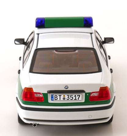 BMW 3ER E46 LIMOUSINE GERMAN POLICE 1999 WHITE & GREEN