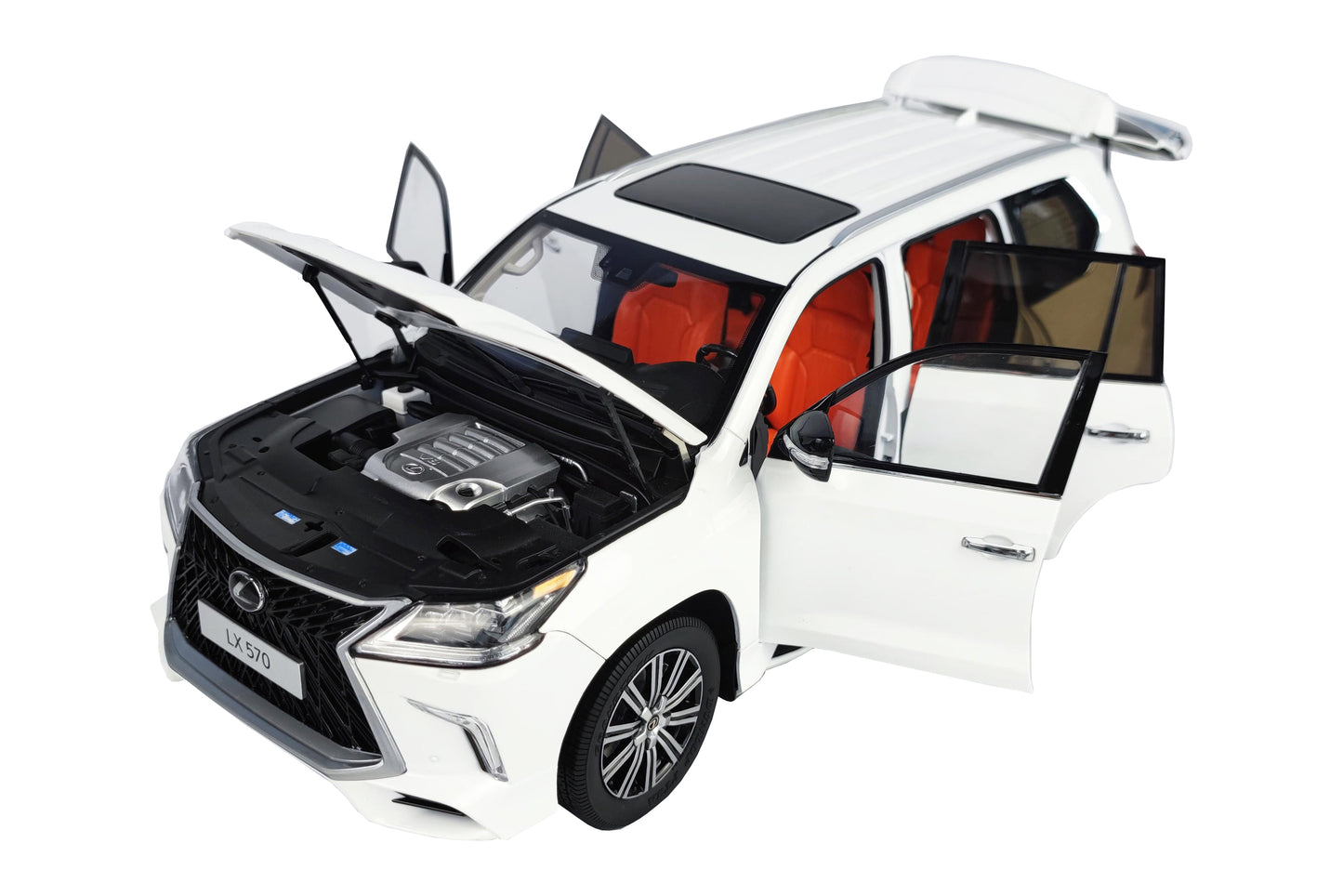 LEXUS LX570 WHITE