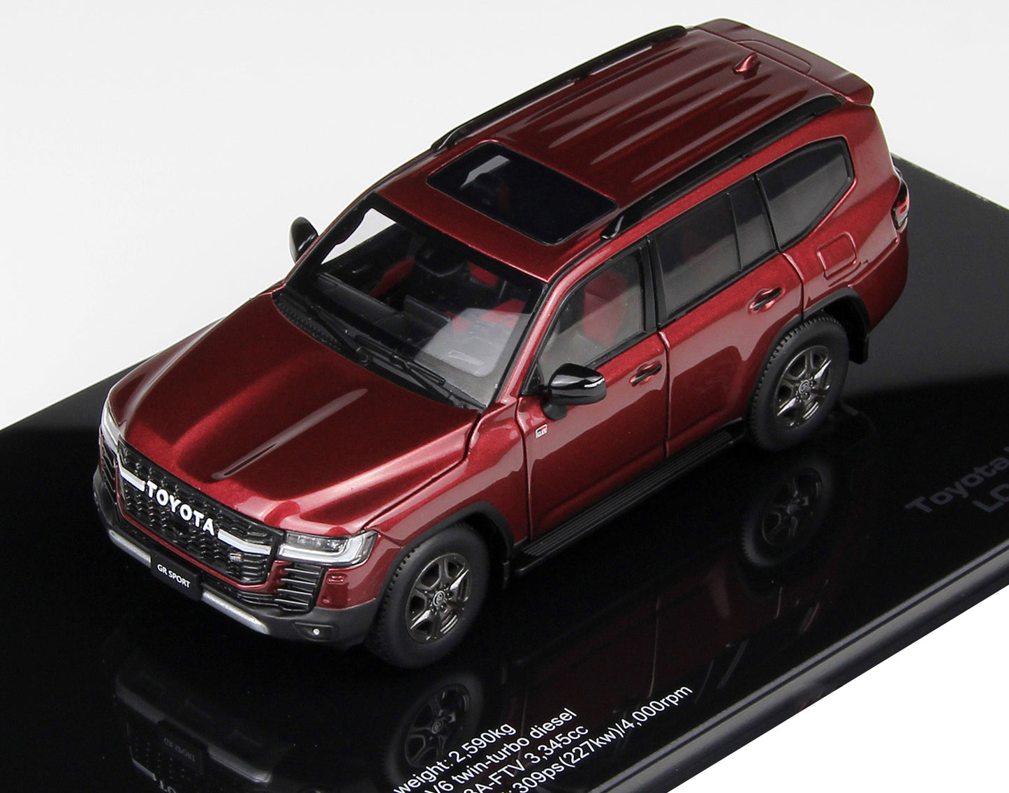 TOYOTA LAND CRUISER 300-GR SPORT RED