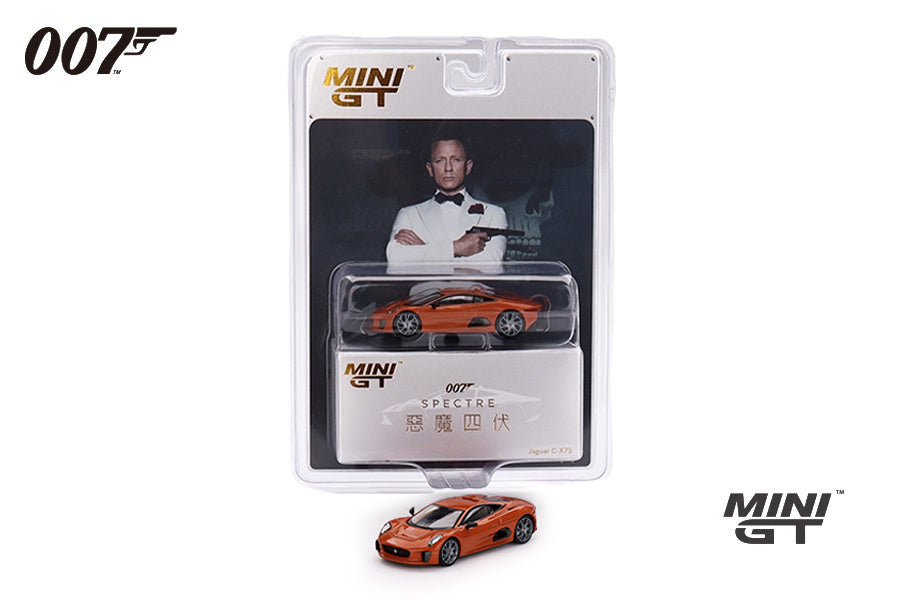 JAGUAR C-X75 007 JAMES BOND SPECTRE CHINESE BLISTER PACKAGING 2015 MINI-GT
