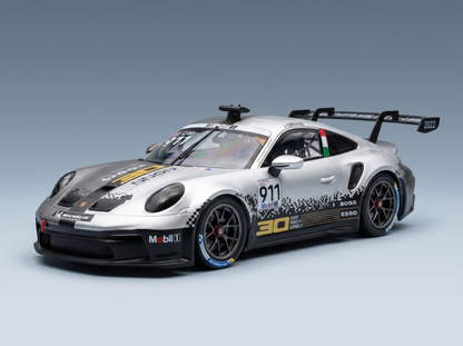 PORSCHE - 911 992 GT3 CUP 4.2L TEAM PORSCHE MOTORSPORT N 911 PORSCHE SUPERCUP IMOLA 2022 JORGE LORENZO - WHITE GREY