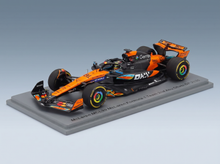 McLAREN - F1  MCL39 TEAM MCLAREN N 81 2nd ABU DHABI GP 2025 OSCAR PIASTRI - ORANGE BLACK