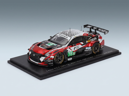 LEXUS - RC F GT3 5.0L V8 TEAM AKKODIS ASP N 78 24h LE MANS 2025 FINN GEHRSITZ - JACK HAWKSWORTH - ARNOLD ROBIN - RED WHITE BLACK