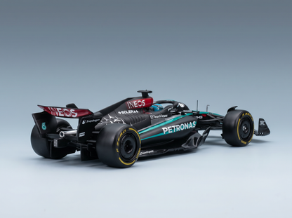 Mercedes-AMG Petronas F1 scale model car, detailed replica with INEOS & P Zero tires, from Vroomi