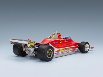 FERRARI | F1  312T4 N.º 12, GANADORA DEL GP DE SUDÁFRICA EN KYALAMI (CON PILOTO) 1979 GILLES VILLENEUVE