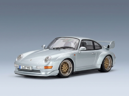 PORSCHE - 911 993 GT2 COUPE 1996 - CERCHI BBS - BBS RIMS - SILVER