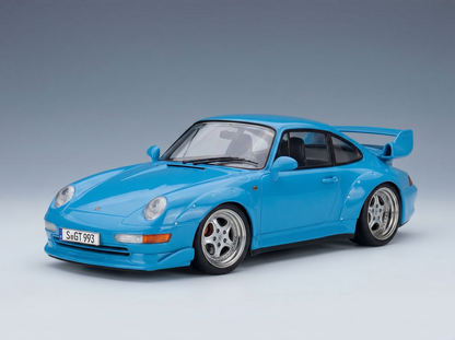 PORSCHE - 911 993 GT2 COUPE 1996 - CERCHI SPEEDLINE - SPEEDLINE RIMS - LIGHT BLUE