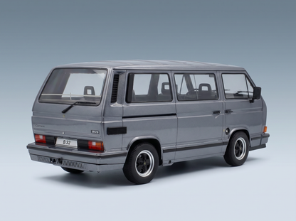 VOLKSWAGEN - T3 PORSCHE B32 MINIBUS 1984 - GREY MET