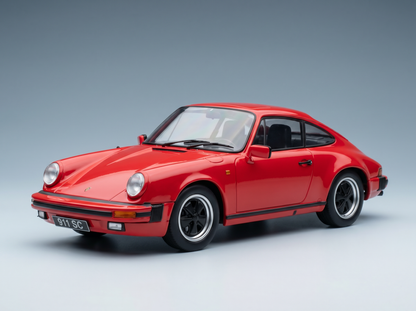 PORSCHE - 911 SC COUPE 1983 - RED