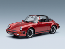 PORSCHE - 911 SC TARGA 1983 - WITH EXTRA HARD-TOP - RED MET