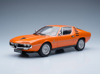 ALFA ROMEO - MONTREAL 1970 - BLACK INTERIOR - ORANGE