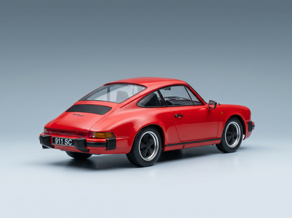 PORSCHE - 911 SC COUPE 1983 - RED