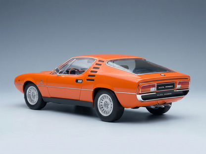 ALFA ROMEO - MONTREAL 1970 - BLACK INTERIOR - ORANGE