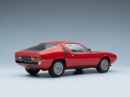 ALFA ROMEO - MONTREAL 1970 - BLACK INTERIOR - ALFA RED